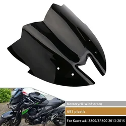 Motorcycle Windshield For Kawasaki Z800 ZR800 2013 2015 wind Screen Shield Deflector Cover Protector Windscreen