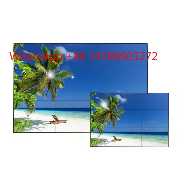 

55 Inch 2X2 Splicing LCD Monitor Indoor Digital Signage Advertising Display Panel