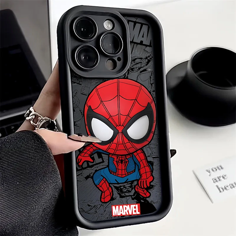 Marvel Deadpool Spider-Man Venom Case For Infinix Note 40 Pro Zero 30 Hot 40i 30 Play Smart 8 7 TECNO SPARK20 Cover Couqe