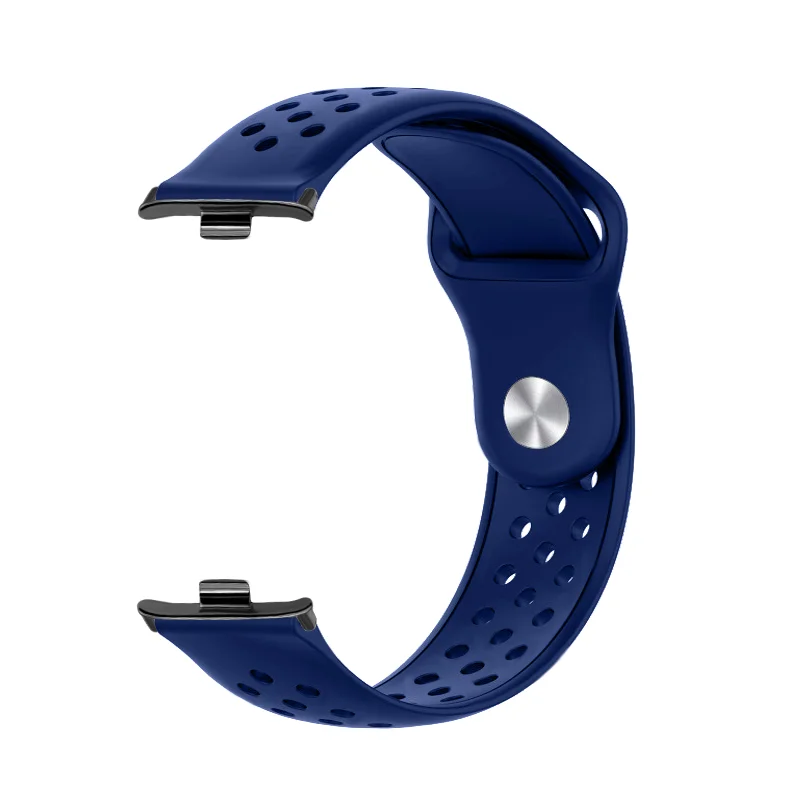 

Replacement Sport Strap For Xiaomi Band 8Pro 9Pro Redmi Watch 5 4 Bracelet Reverse-buckle Air Hole Sweatproof Silicone Loop Band