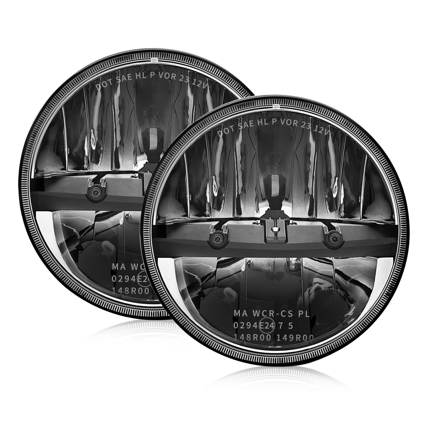 2PCS 7INCH