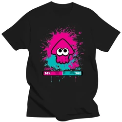 Casual Boy Kid or Squid Splatoon T Shirt Classic Game Man Natural Cotton T-shirt