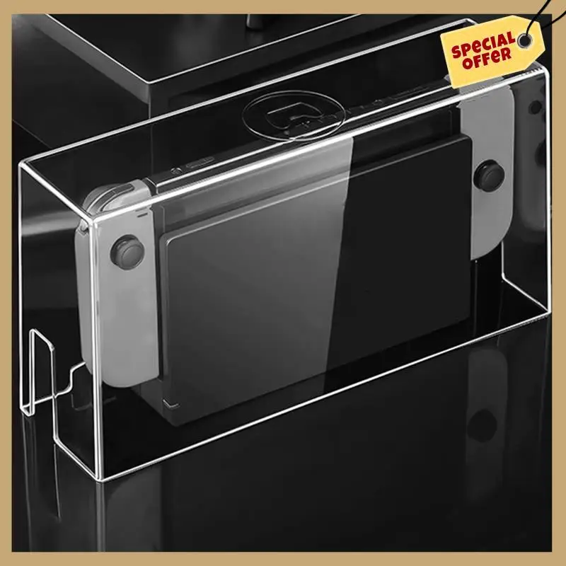 

Acrylic Display Case Anti-Scratch Waterproof Cover For Nintendo Switch/OLED Acrylic Case Anti-Scratch Waterproof