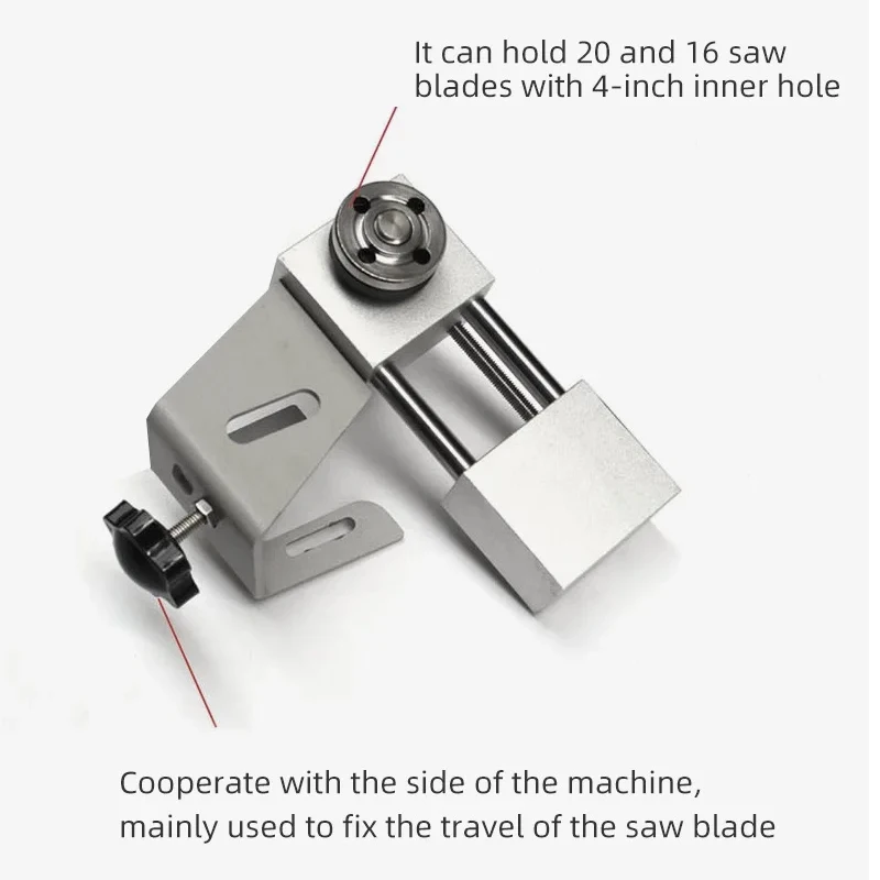 DIY Woodworking Cutting Polishing Spindle Mini Table Saw Lifting Spindle Small Table Saw Unpowered Spindle Accessories Set