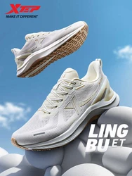 Xtep Lingbu ET Running Shoes for Men 2025 Spring Shock-absorbing Non-slip Wear-resistant Cross-country Sport Shoes 875119110003