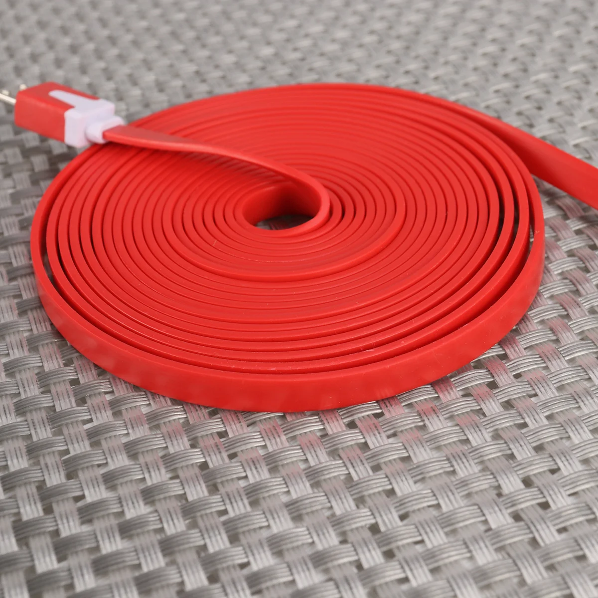 

3 Meters Flat Design Micro USB Data Sync Charging Cable Silicone Soft Flexible Wear Resistant for S7 Note 7 950 960