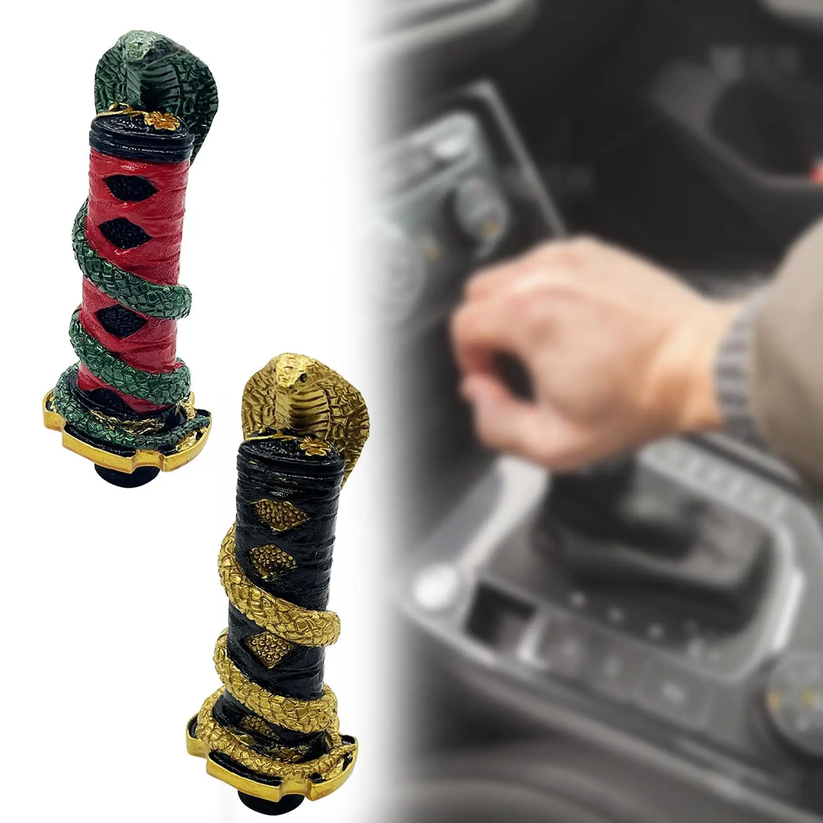 مقبض ناقل حركة السيارة، قطع غيار عصا رافعة ناقل الحركة، غطاء رافعة من سبائك الألومنيوم #4