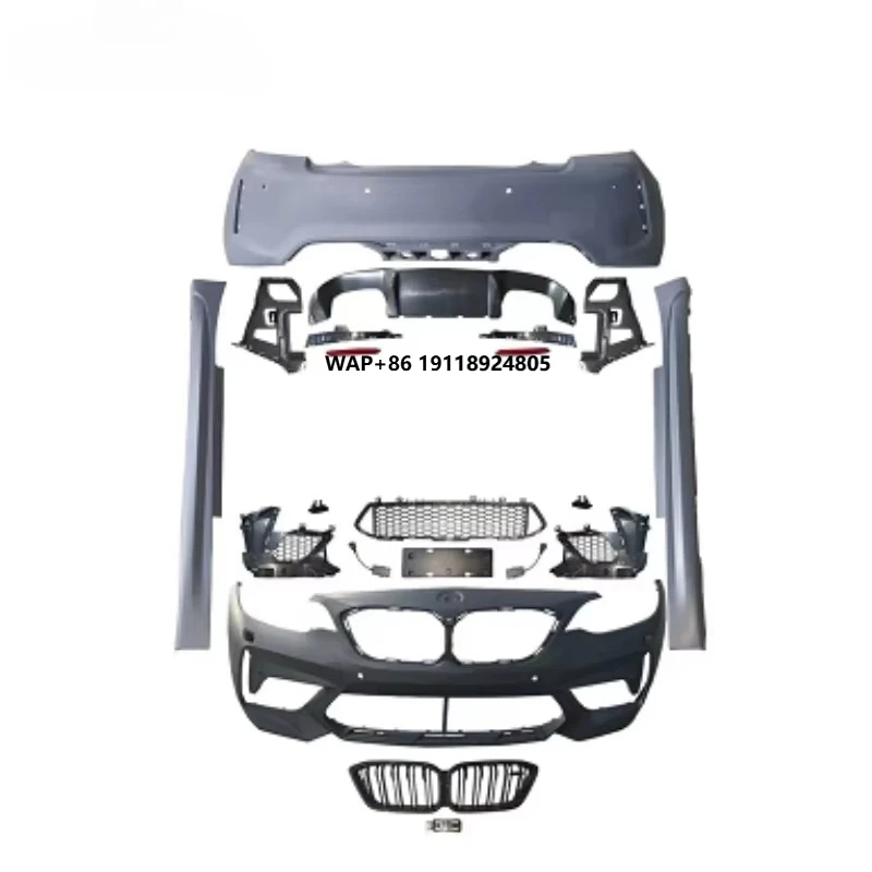 

F22 Body Kits Fit for 2 Series F22 F23 to M2C Style Car Bumper Into Plastic Material Body Kits for F22 to M2C