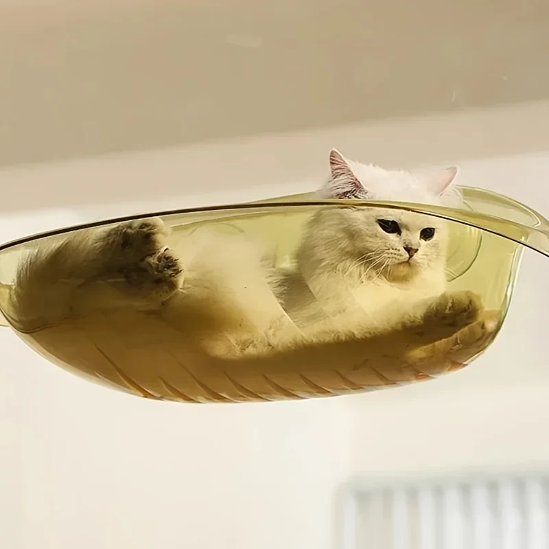 

Cat Nest Four Seasons Universal Cat Bed Pet Sofa Summer Suction Cup Hanging Bed Cat Sleeping Window Hanging Cat Hanging Bed