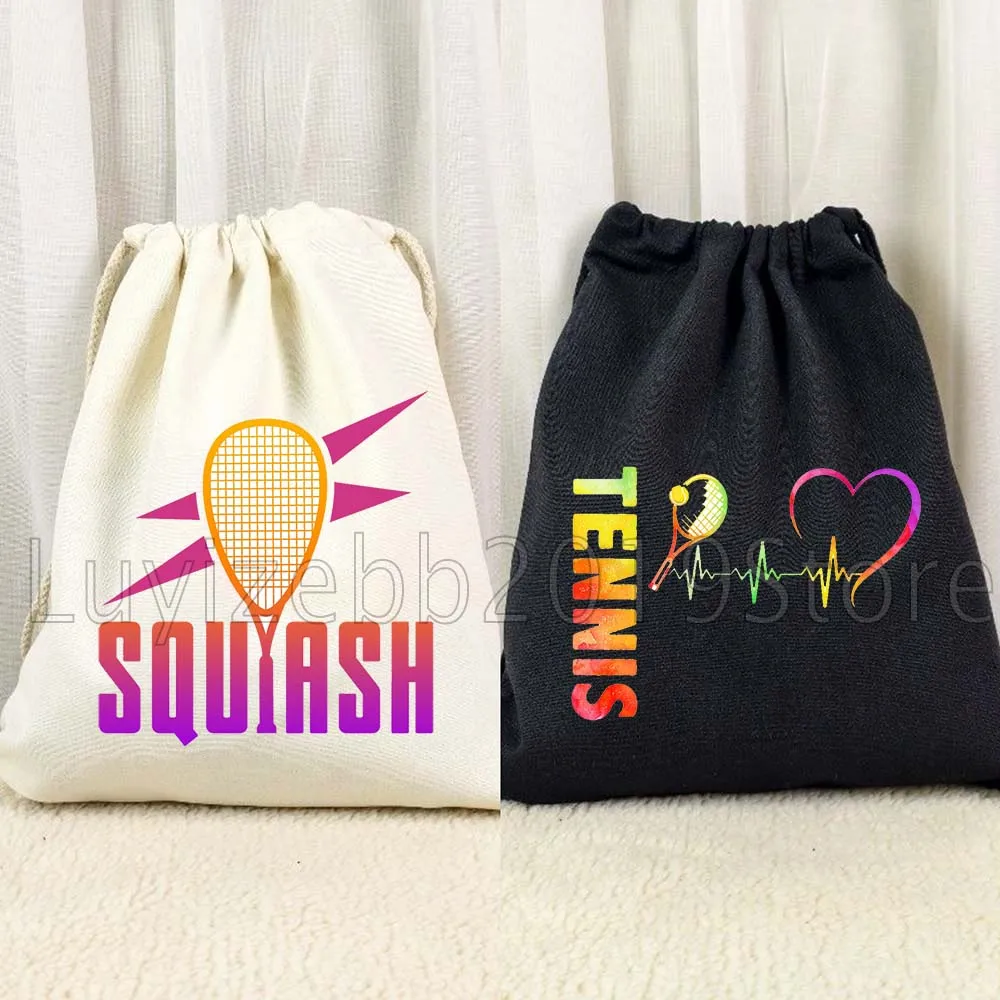 

Теннис, сквоша, любитель, акварельная живопись, художественный принт, подарки, сумки на шнурке, футбольный рюкзак, спортивный рюкзак, хлопковые сумки на шнурке