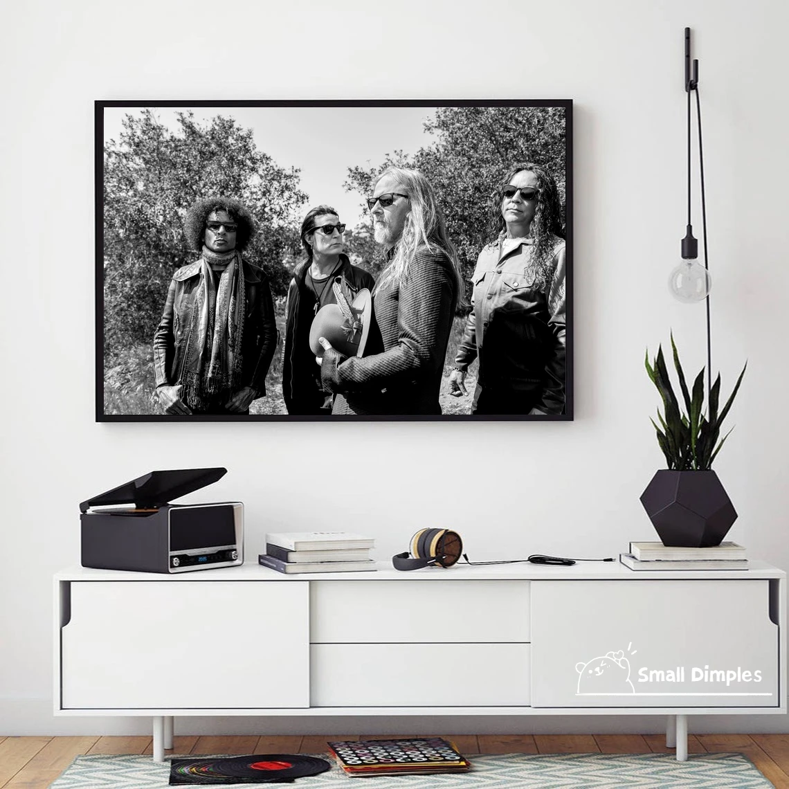 Alice In Chains Music Star Poster Canvas Art Print Home Decoration Wall Painting ( No Frame )