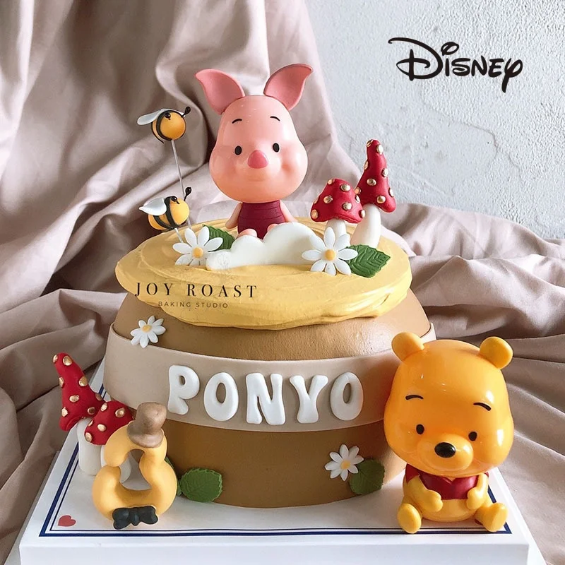 

Disney Tigger Dolls Anime Figures Tigger Winnie The Pooh Piglet Theme Student Fashion Decoration Children Cute Birthday Gifts