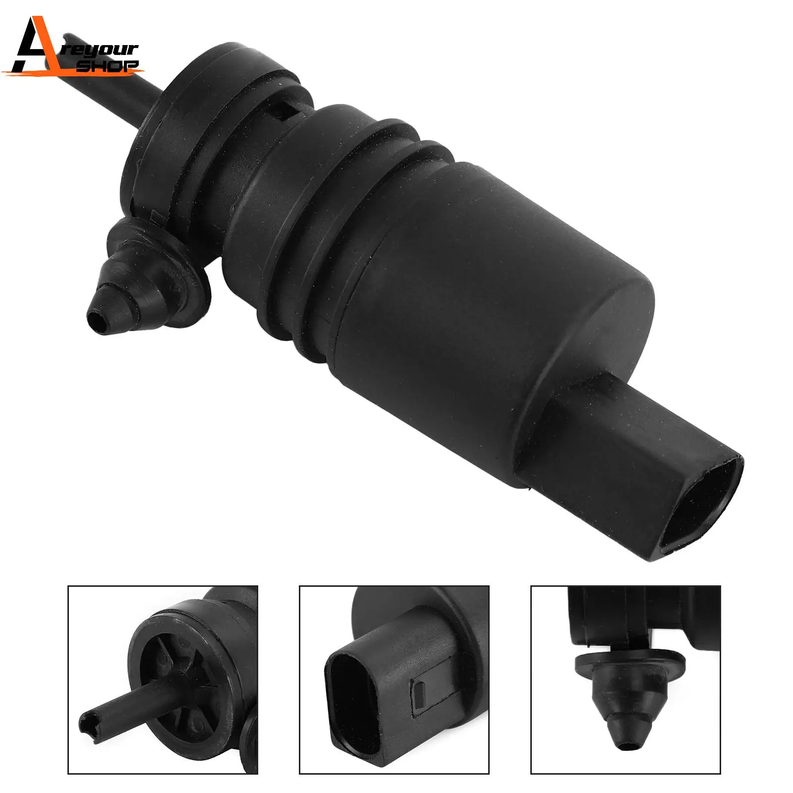 Areyourshop Windshield Washer Pump for BMW X5 X6 E70 F01 F02 F10 740i 750i 67126934160 67127302589 Car Auto Parts