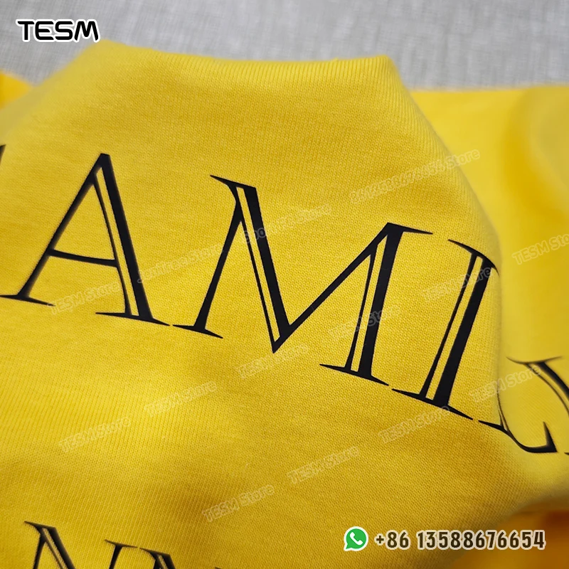 TESM White Men Cotton T Shirt  Women Summer Streetwear Fashion Short Sleeve Couple Parent-Child Casual  Cotton Tee