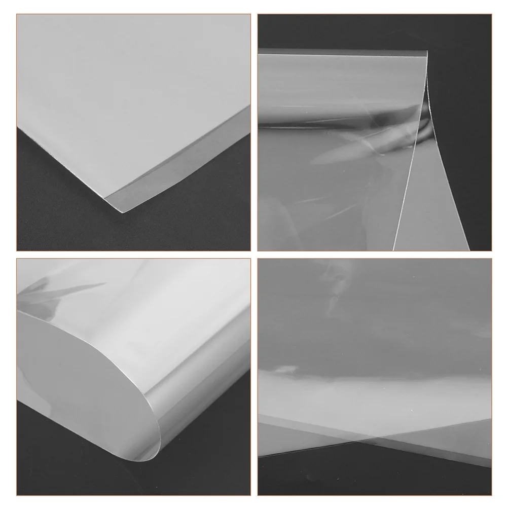 

25Pcs Clear Vinyl Record Pouches Heavy Duty Protective Sleeves with Self Adhesive Seal for Dust Mud Fingerprints Proof Album