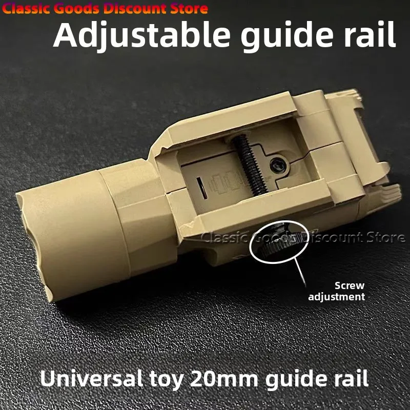 التكتيكية ضوء X300 X300U النايلون مسدس بندقية ستروب مصباح ليد صالح 20 مللي متر السكك الحديدية الادسنس معلقة الصيد مصباح يدوي #2