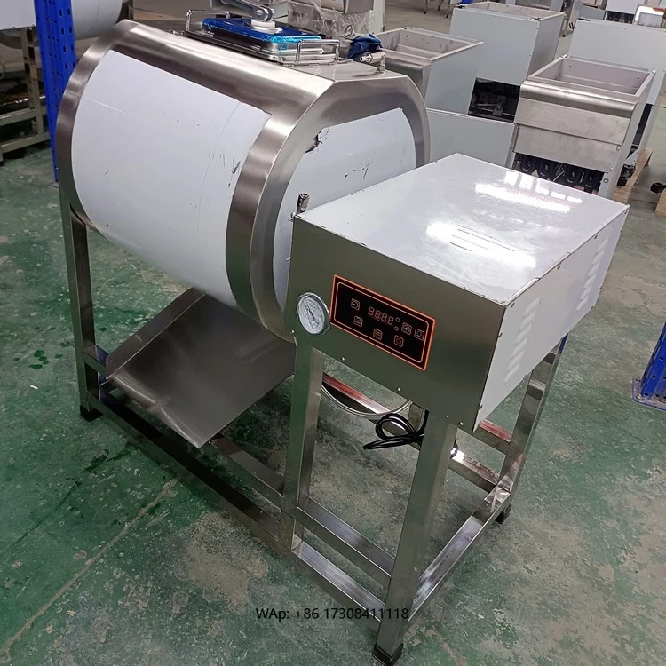 

150L/80L/60L/45L/38L/18L Vegetable/Meat/Seafood Stainless Steel Mobile Vacuum Marinating Machine