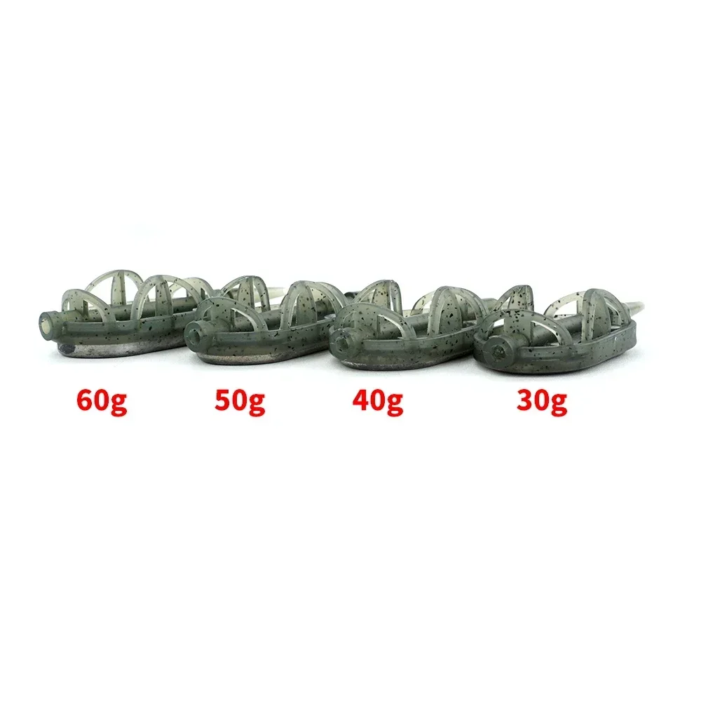 Hirisi Fishing Feeder Mould Inline Method Feeder For Carp Fishing Tackle Tool Method Feeder Fishing Accessories view 6