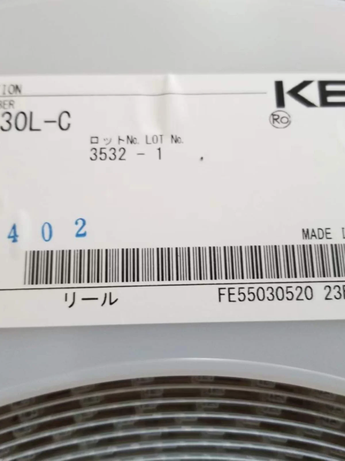 KEL/ Kelu 0.4mm spacing 30P USL00-30L-C connector direct shot