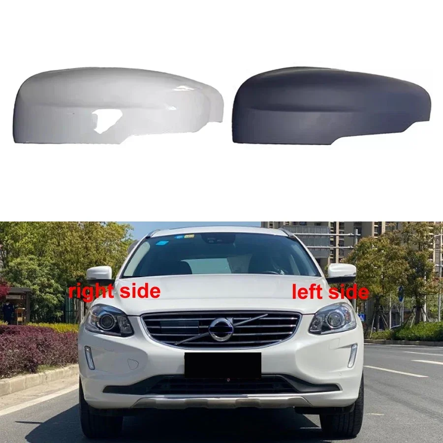 

For Volvo XC60 2014 2015 2016 2017 Car Accessories Auto Rear View Mirrors Shell Cap Housing Wing Door Side Mirror Cover