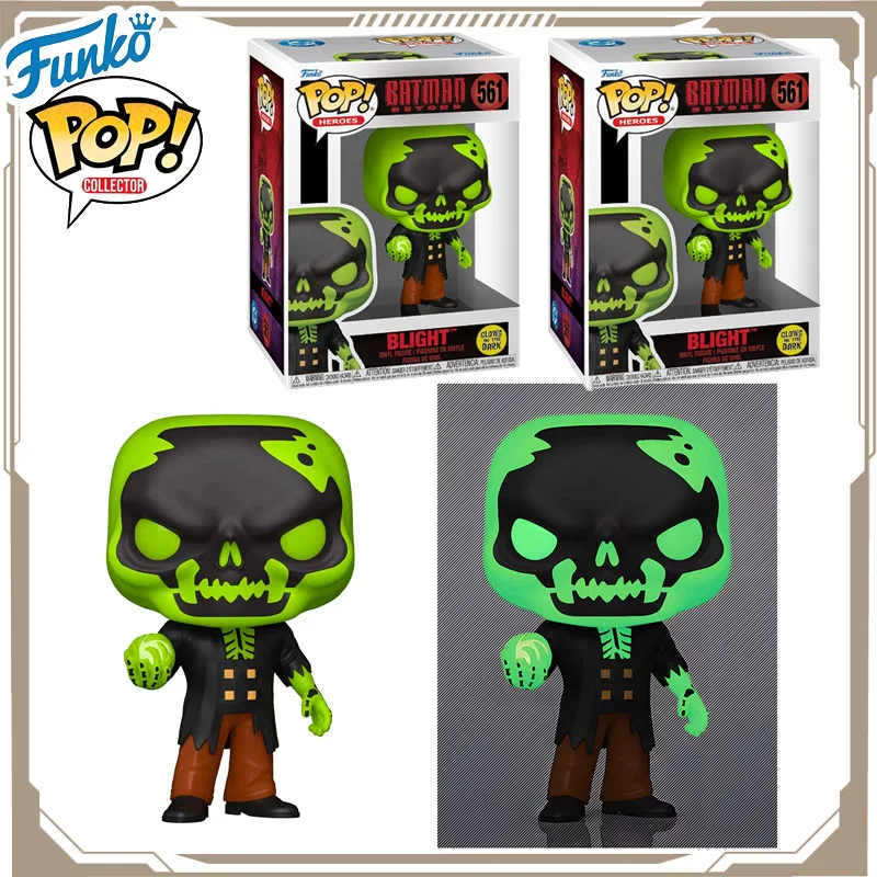 

Funko POP оригинальная аниме-фигурка Бэтмена, рыцарь будущего, BLIGHT, экшн-фигурки, игрушки для мальчиков и девочек, детский подарок, модель, украшения
