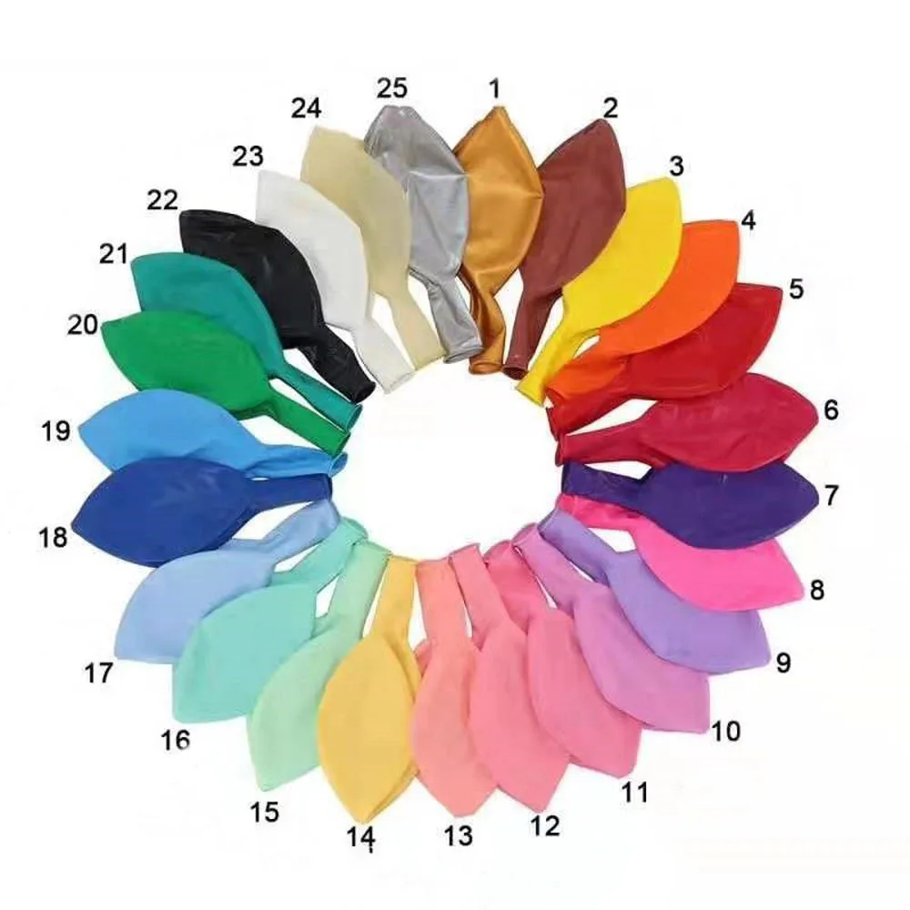 

10pcs 36Inch Matte Large Balloon Birthday Party Decoration Wedding Valentine's Day Baby Rose Gold Skin Green Pink Large Balloons