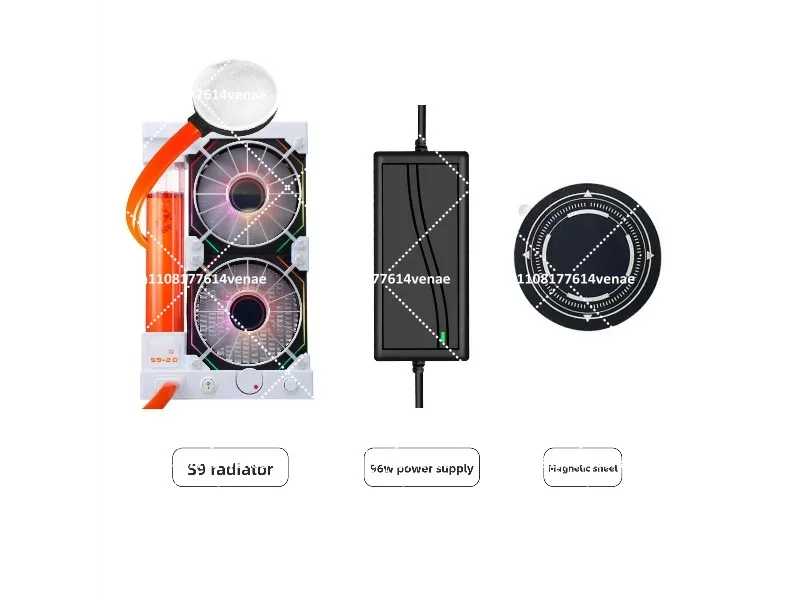 Universal Semiconductor Cooling Radiator Phone Tablet Cooler Gaming Live Streaming Mobile Fan