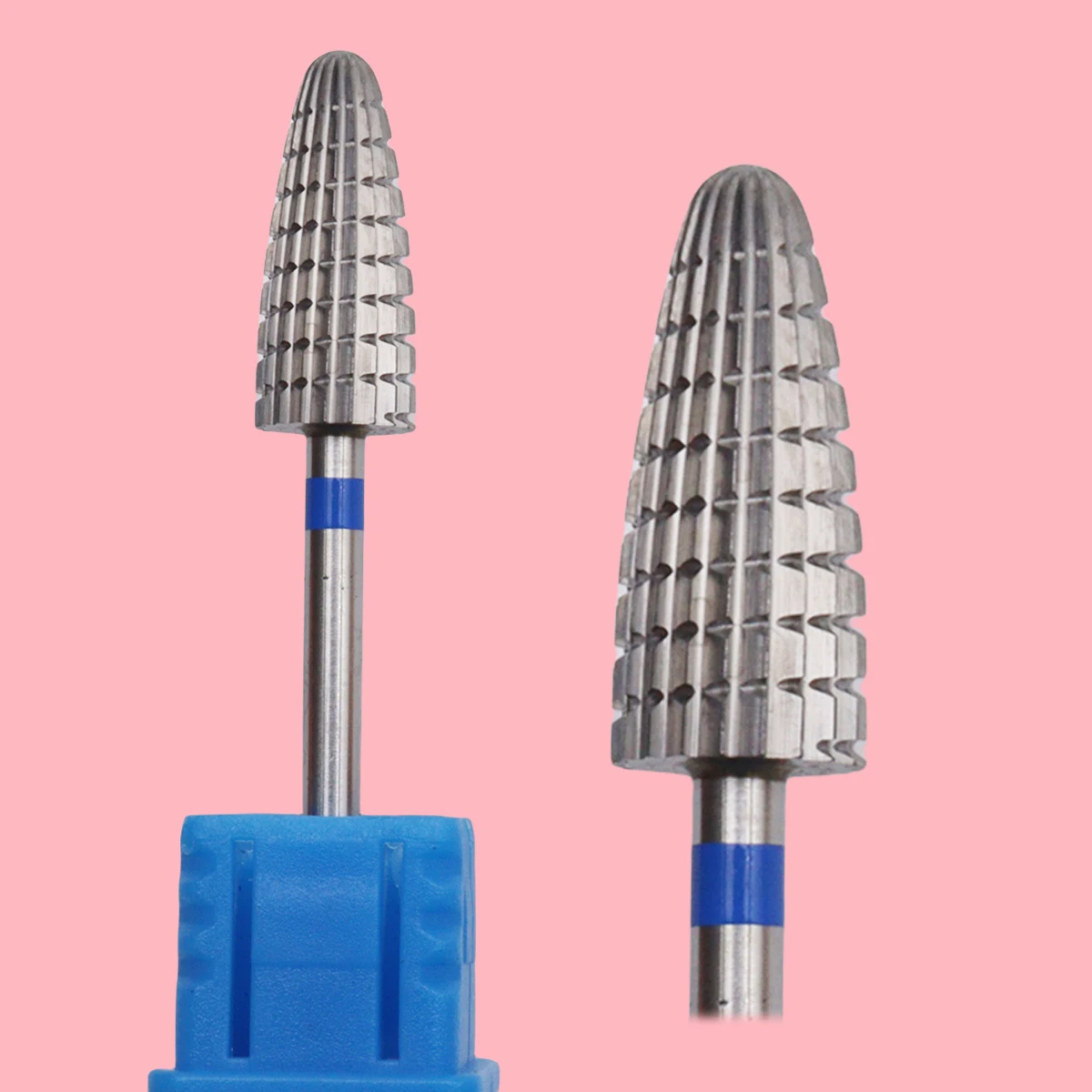 Pro. Silver Gold Tungsten Carbide Bur Nail Drill Bit Cutter Nail Files Cuticle Remover Electric Drill Manicure Machine Accessory