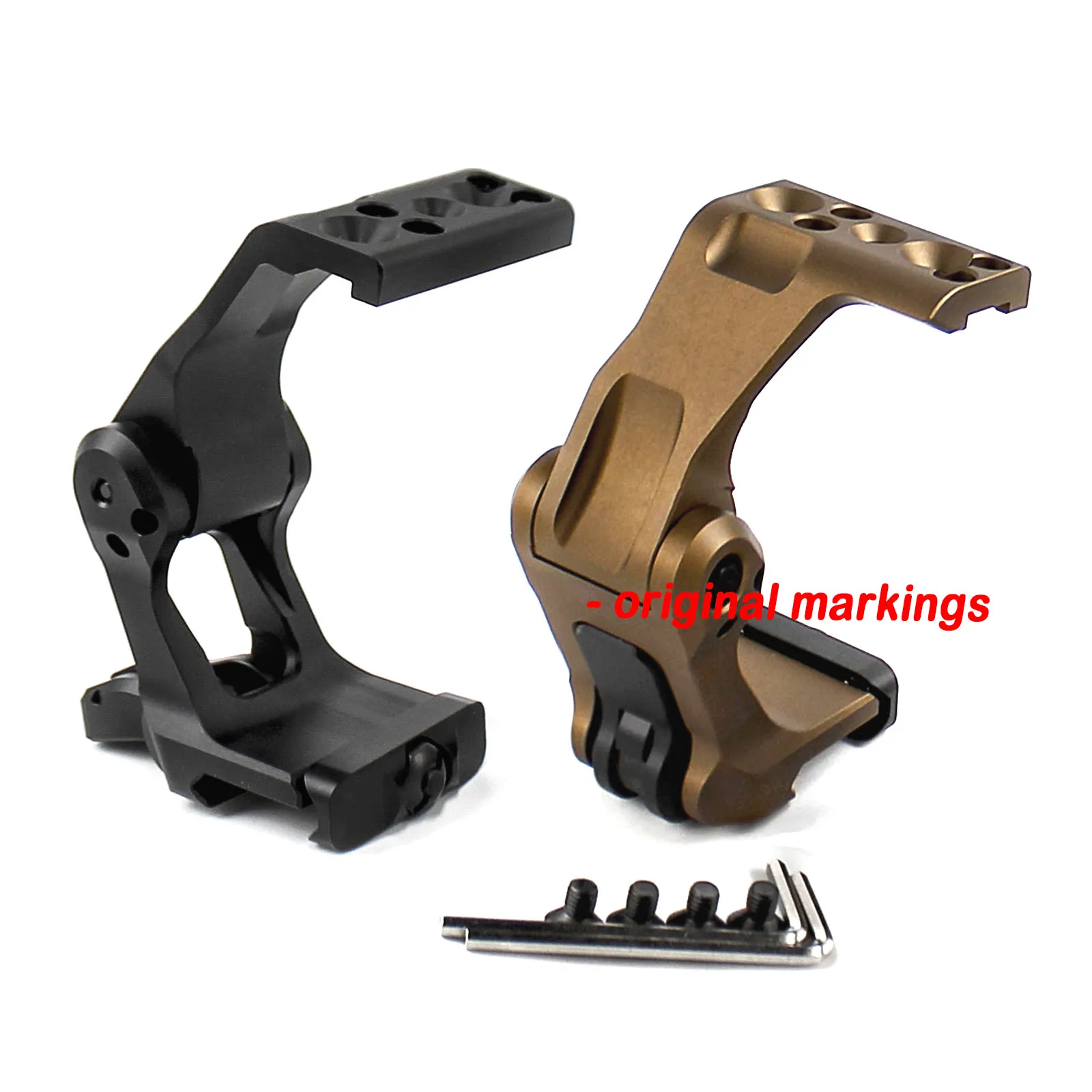 Tactical FAST FTC OMNI 2.26" QD Mount Universal Magnifier Mount G23 G33 G43 G45 Magnifier Scope Mount With Original Markings view 6