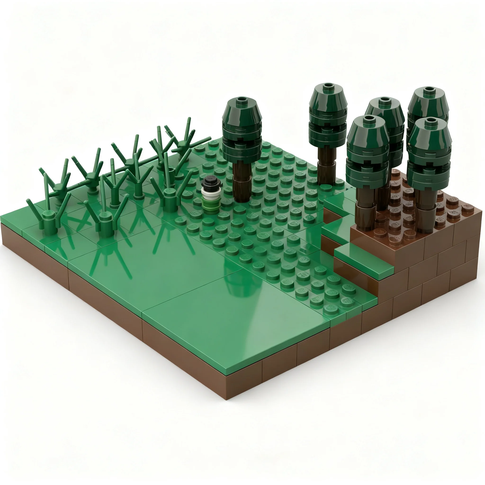 151pcs MOC Redwall MINI Badger Lord Fight Castle Royal Knights Model Building Blocks Toy Architecture Christmas Gift 3D Display