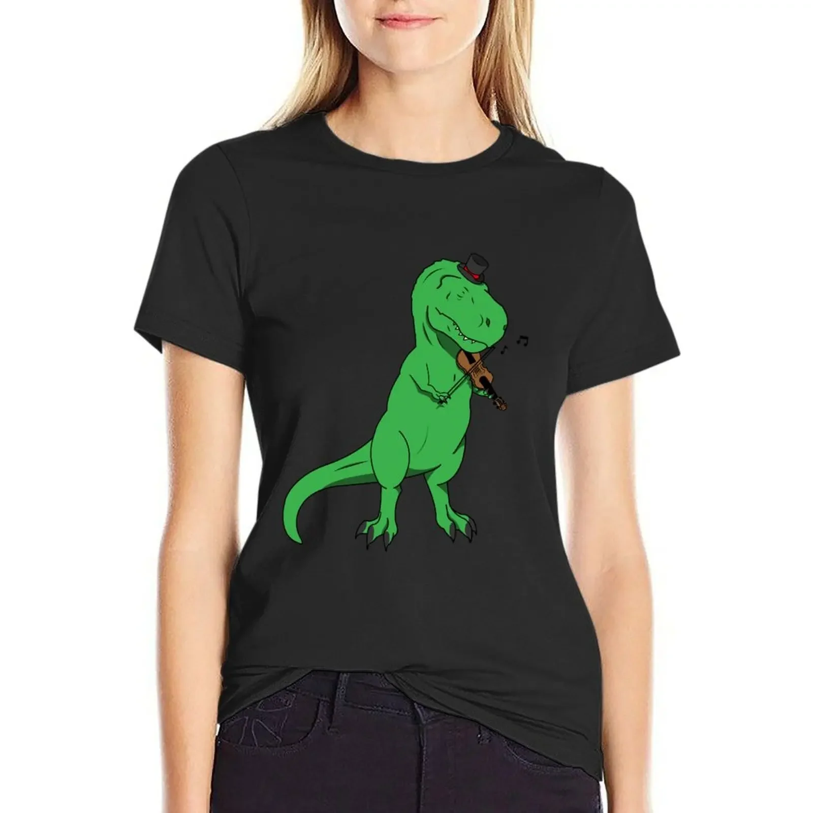 

Treble Rex T-Shirt customs design your own customs aesthetic clothes graphics t shirts for Women loose fit