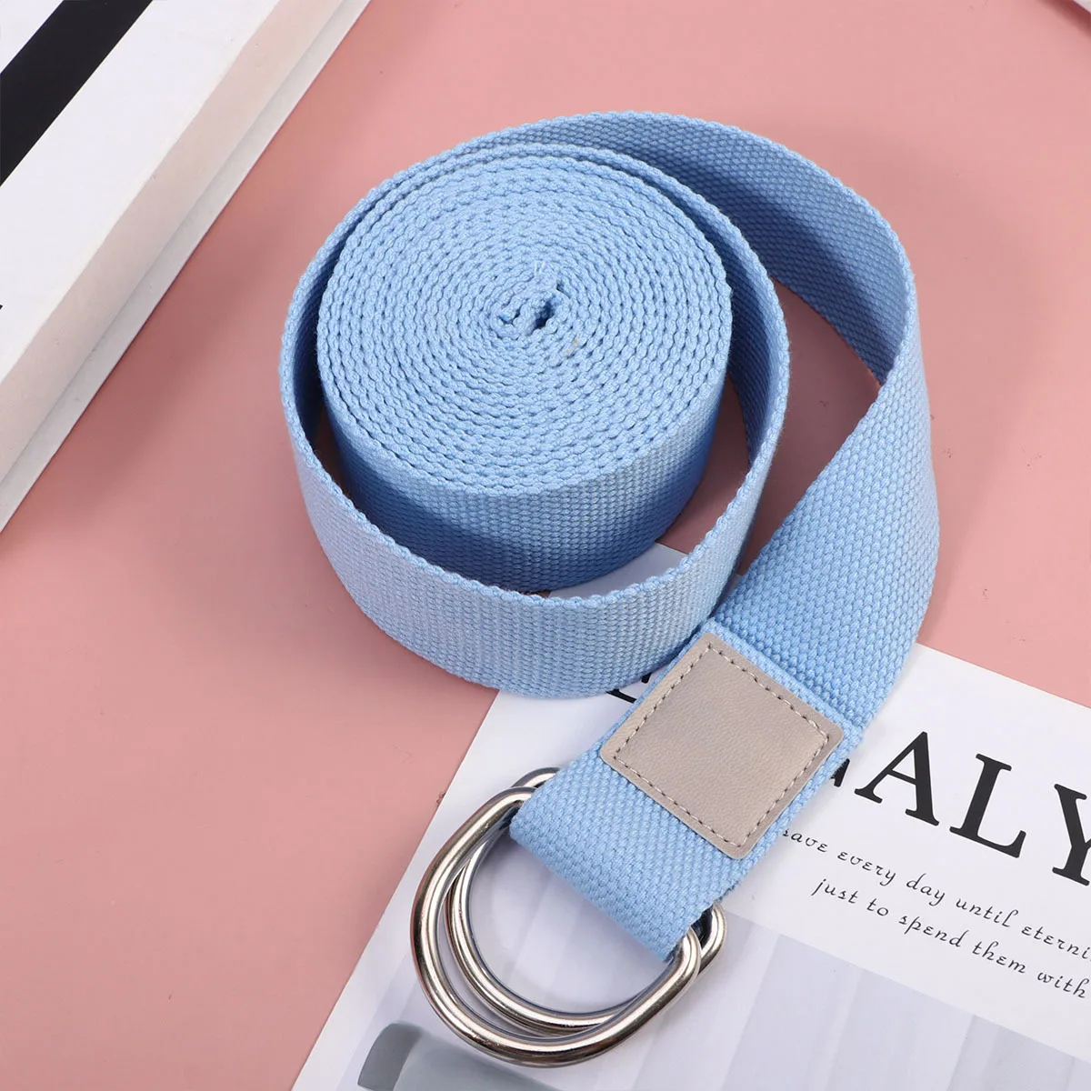 

Yoga Stretching Belt Skid Resistance Rope Hip Band Fitness Exercise Bands High Quality