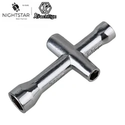 Cross Wrench Sleeve for Spanner M4 RC HSP 80132 For Model Car Wheel Tool Nut M2 M2.5 M3 M4