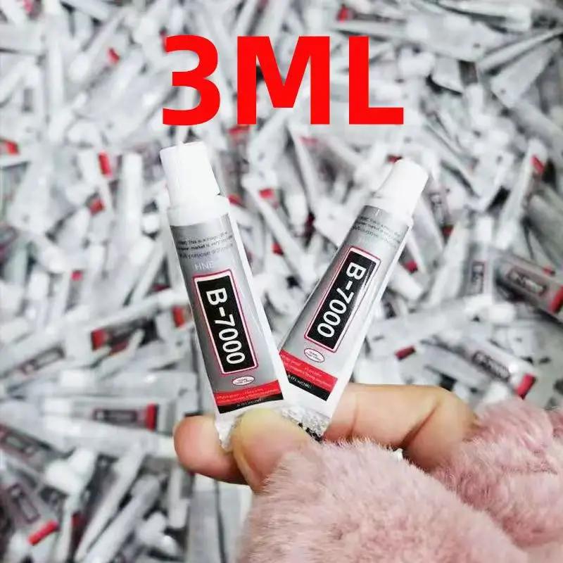 1/2 pçs 3ml/15ml/25ml/50ml b7000 vidro plástico universal diy cola ziai B-7000 adesivo de reparo de telefone de contato transparente