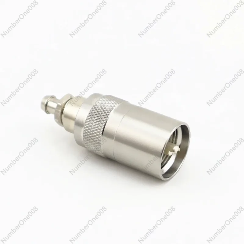 

L16 UHF Waterproof Plug Flaw Detector Probe Wire Connector, Immersion Probe Connection Wire, Stainless Steel Connector