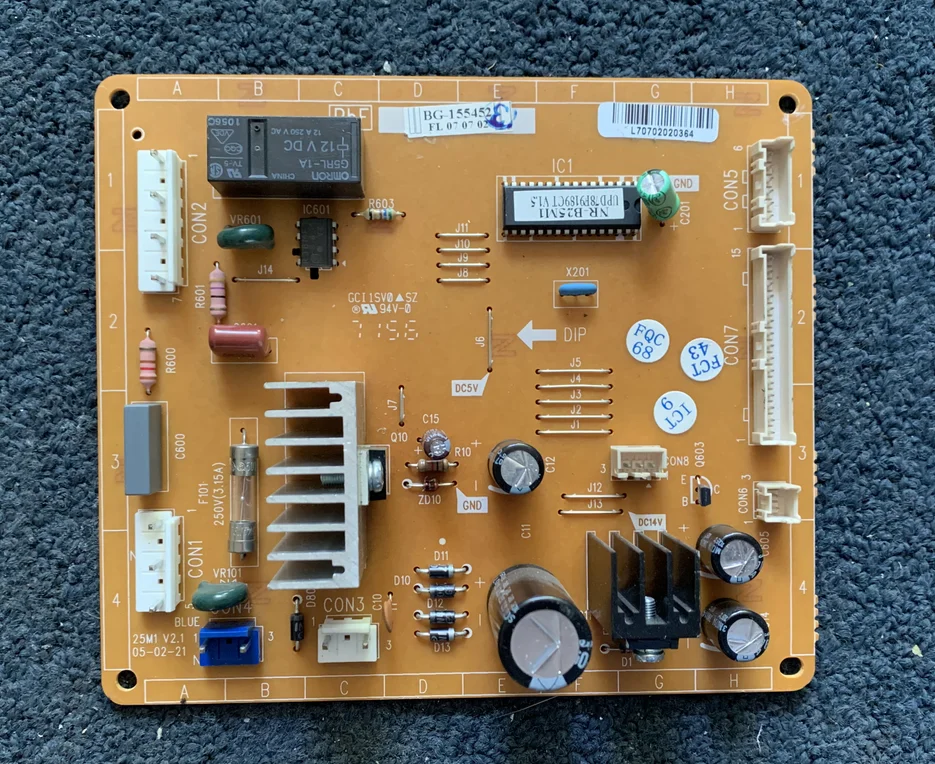 

SNR-B25M1(BCD-B247M BG155452 155460) тестовая плата, материнская плата, исправна
