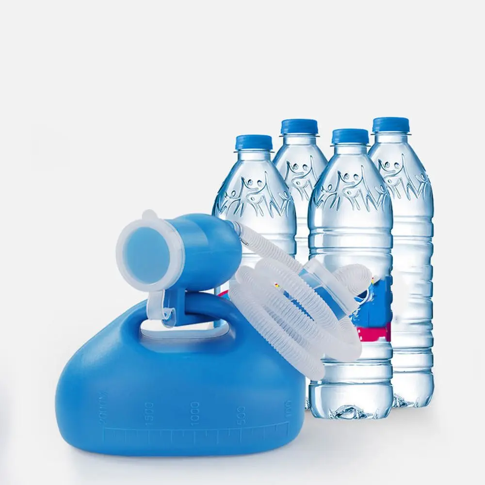 

Journeys 2000ml Pee Tool Travel Urine Storage Urinal Potty with Lid Toilet Aid Bottle Portable Urinal Bottle