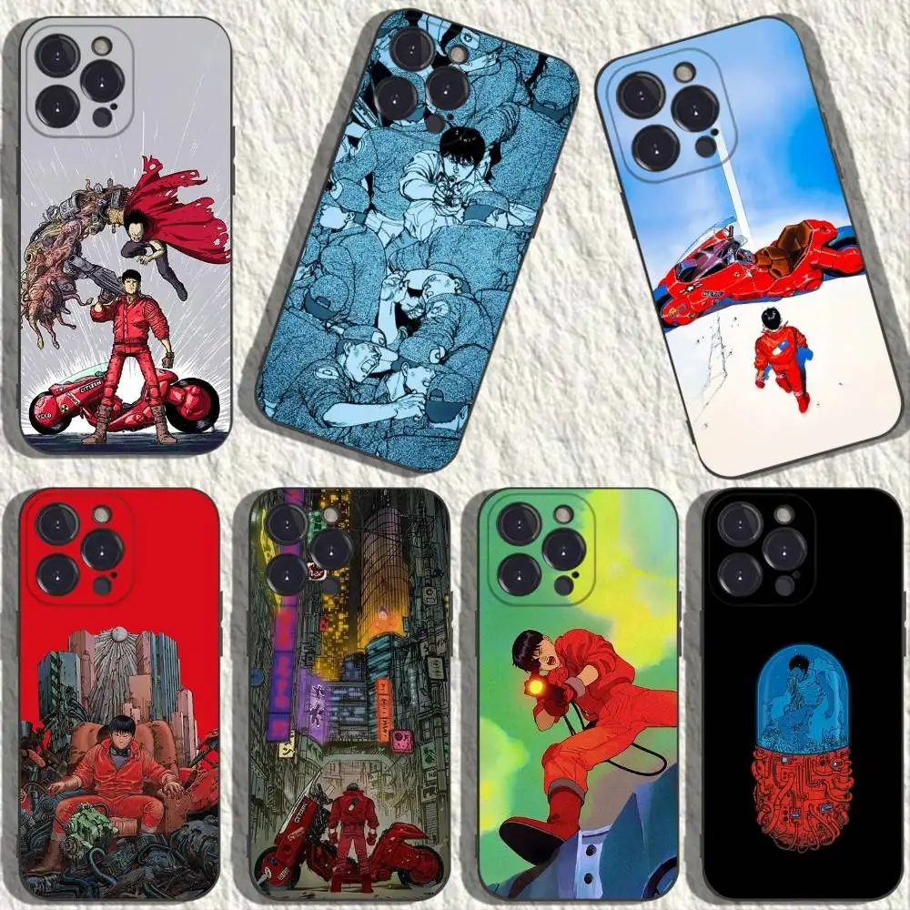 

Catoon A-Akiras FUNDA Phone Case For iPhone 17,16,15,14,13,12,11,Plus,Pro Max,XS,X,XR,SE,Mini,8,7,Soft Silicone Black Cover