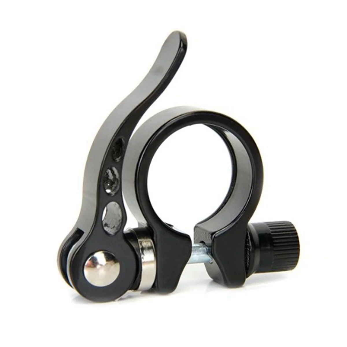 A71Z Bicycle Seat Tube Clamp Mountain Bike Road Bike Seat Tube Clamp Bicycle Riding Accessories Seat Lock Tube Clamp 25.4mm