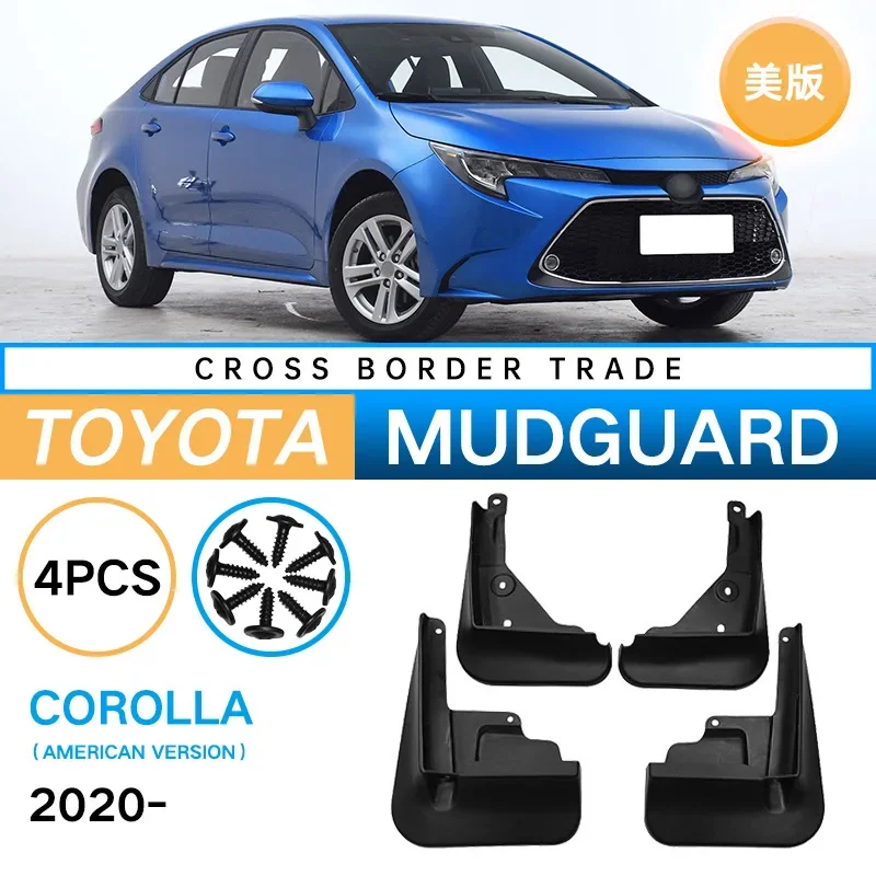 

Крыло для Toyota Corolla 2020 2021 2022 2023, американская версия, мягкое резиновое автомобильное крыло, высококачественные аксессуары
