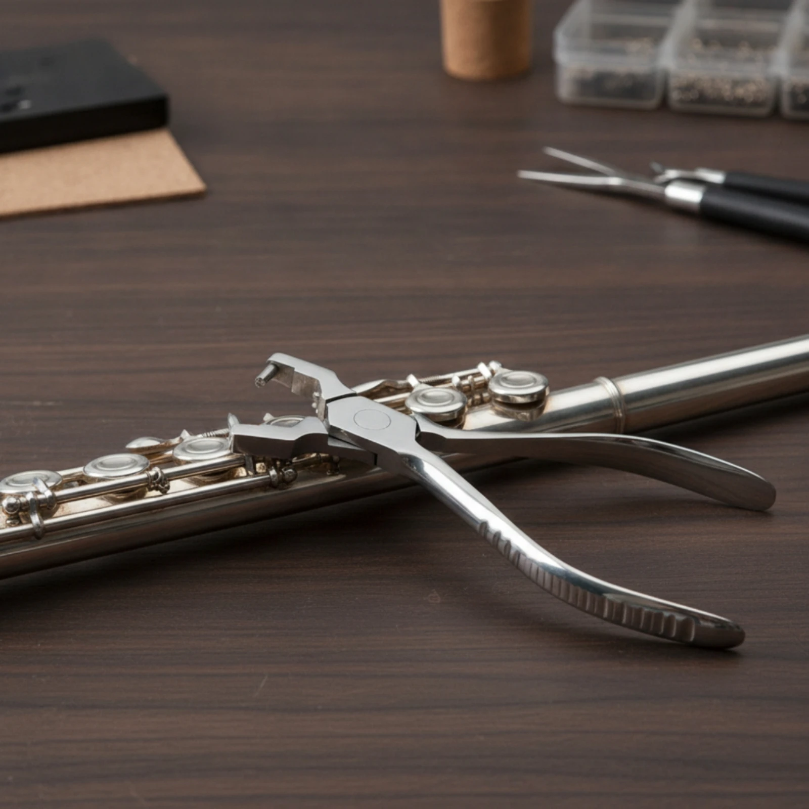 Woodwind Spring Pliers High-Speed Steel Spring Removal Pliers Woodwind Repair Tool Hand-Held Heavy-Duty