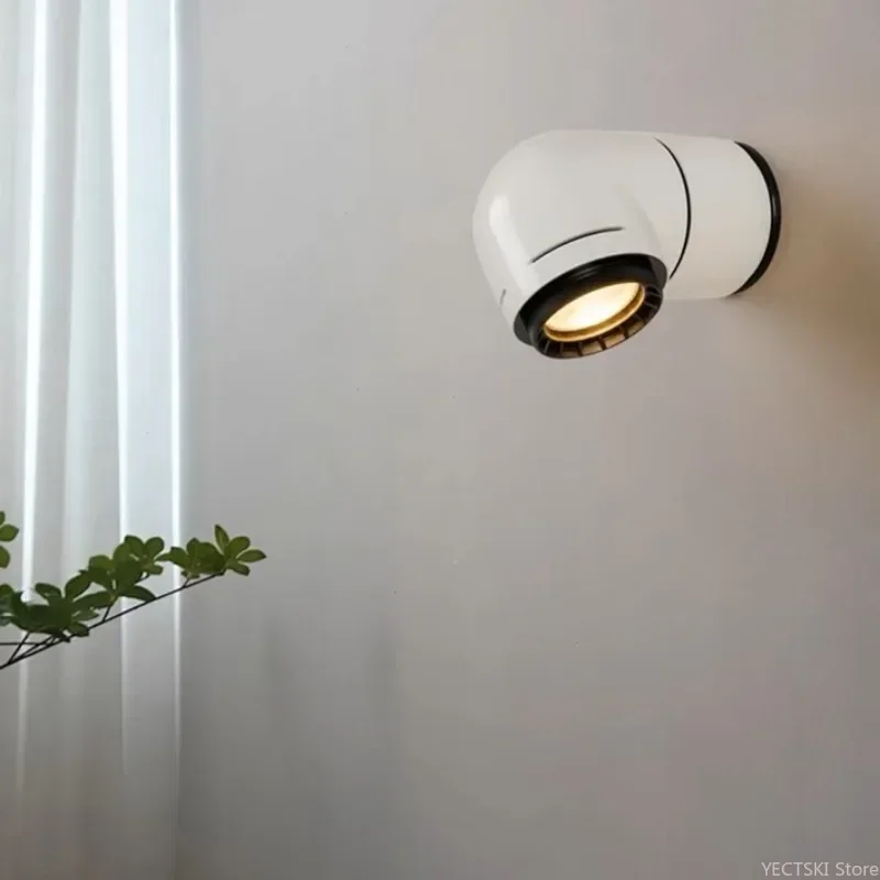 

GHEUVNJ Space wall lamp designer, living room background wall, bedroom bedside lamp