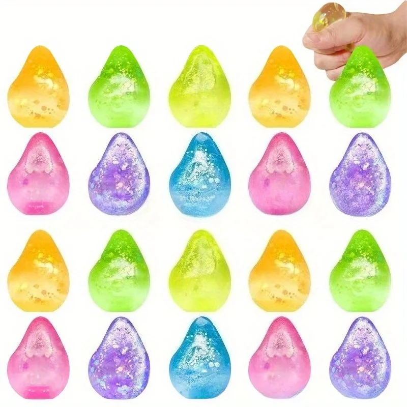 

Mini Water Drop Squishy Toy, Soft Squeeze Sensory Toys, Cute Mochi Fidget, Party Favors & Classroom Prizes Gift
