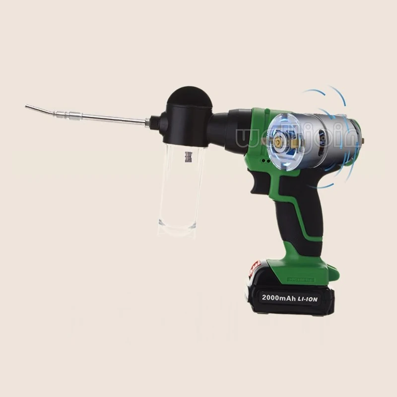 Imagem -06 - Polinizador Elétrico para Polinização Pêssego Pêra Kiwi Árvore Frutíferas Cereja Grande Pitaya Ponto de Pólen Spray de Flores Artefato 100240v