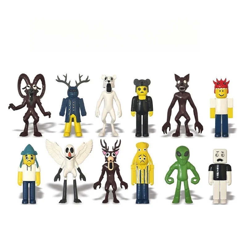 لعبة أنيمي 99 ليالًا في الغابة شخصية صغيرة من مادة PVC مجموعة ديكور تمثال تزيين المنزل لعبة هدايا للأطفال #3