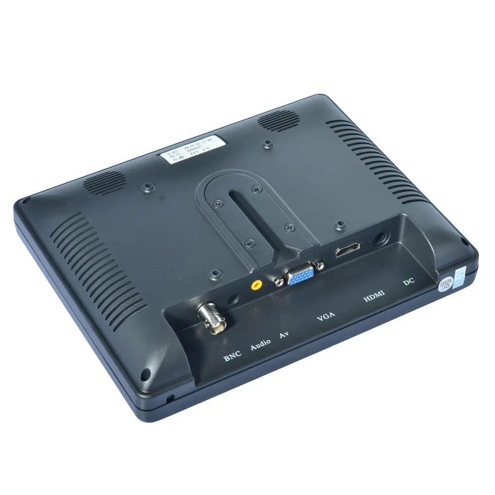 Portable 8 Inci HD LCD Monitor BNC AV HDMI VGA Mini Monitor Mikroskop Digital Display Industri Layar LCD Warna