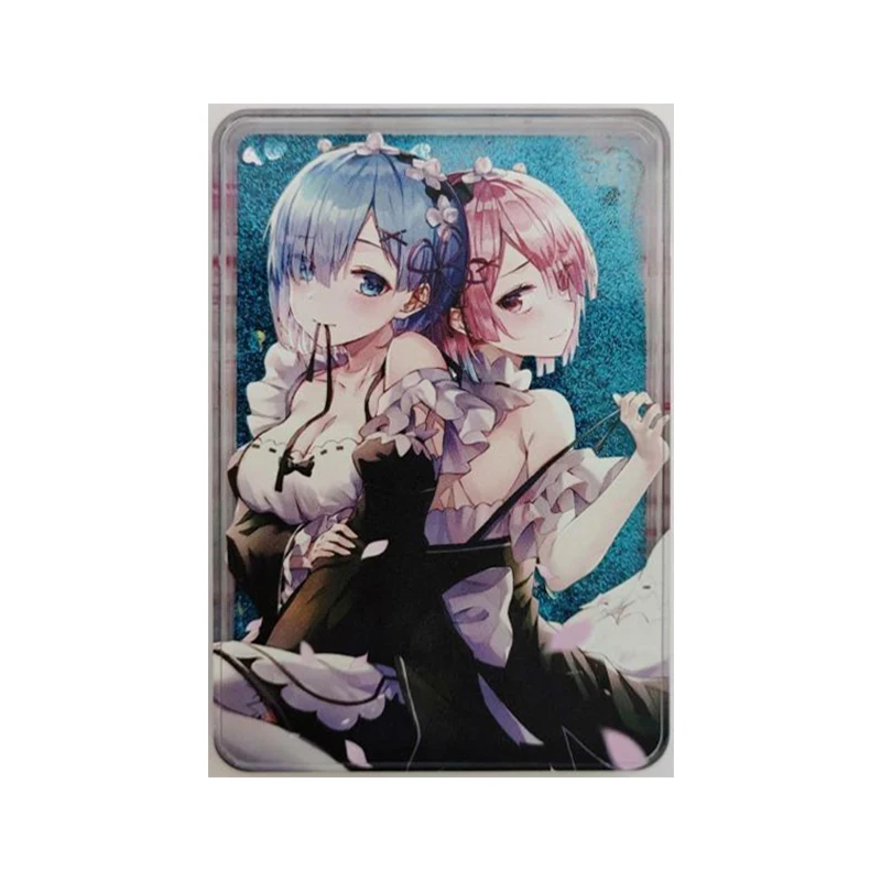 Anime Goddess Story Rare Quicksand Refraction Foil Yamato Hatsune Miku Hancock Toys for boys Collectible Cards Birthday Present