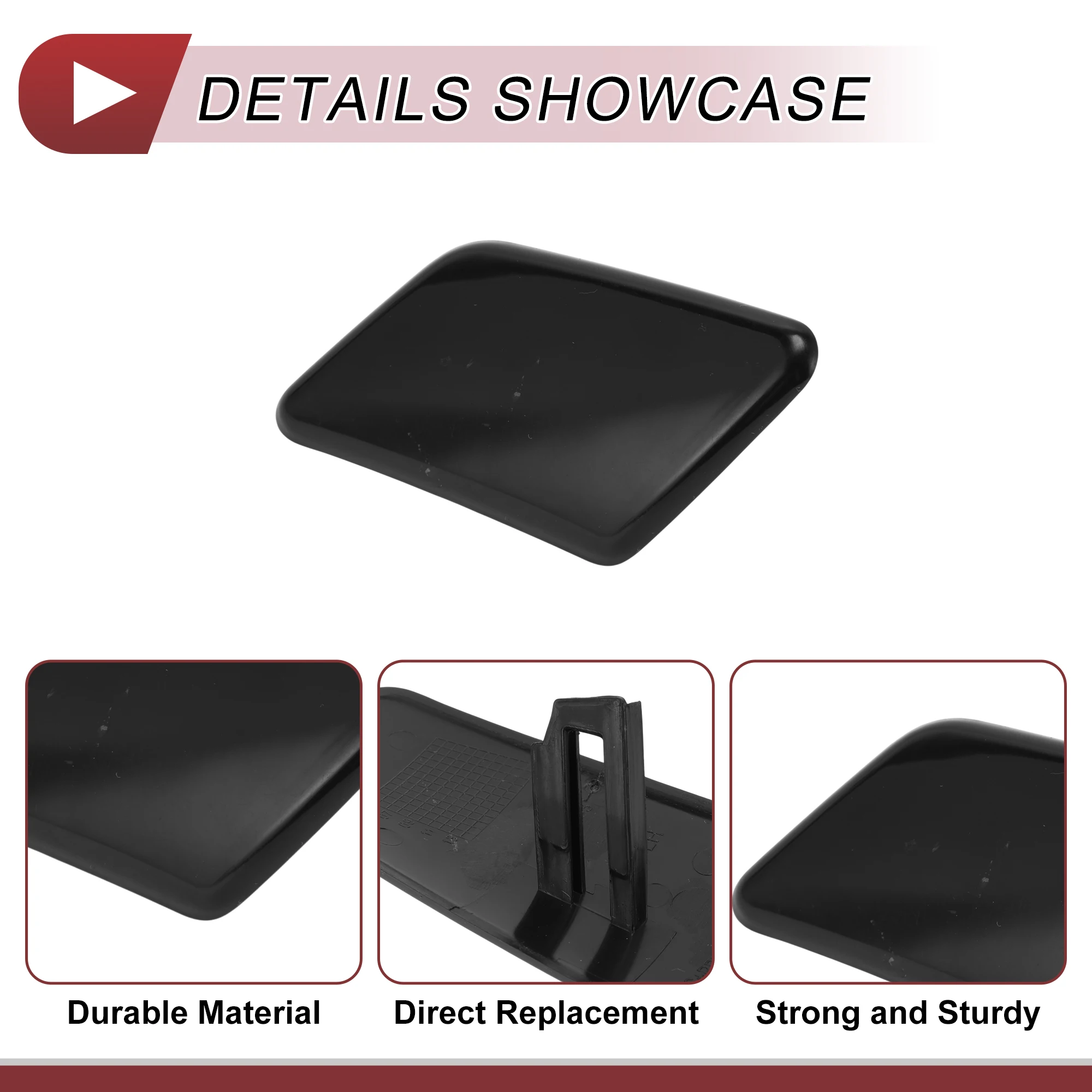 UXCELL غطاء فوهة المصد الأمامي الأيسر رقم 30655933 لفولفو C30 08-10