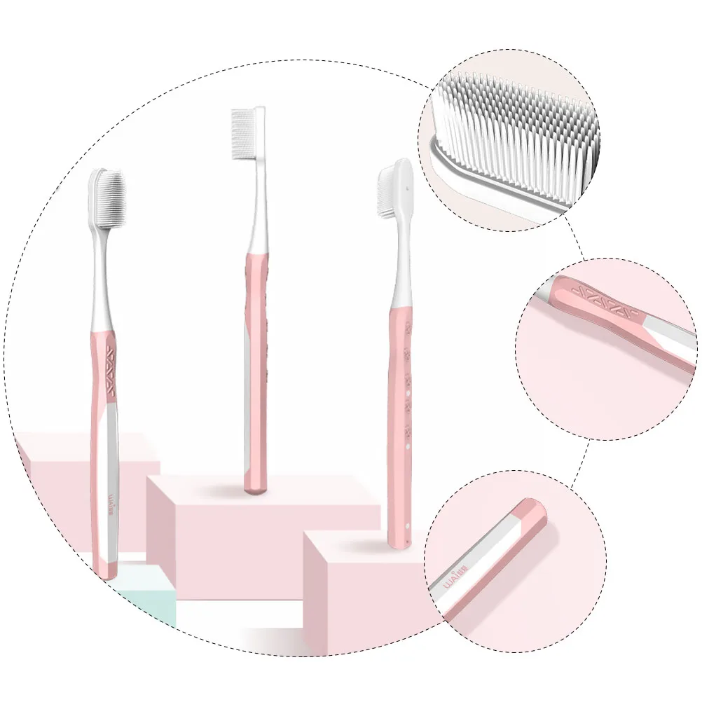 

Portable Toothbrushes Bristles Maternal al Care Hairy Teeth Cleaning Postpartum FriendlyBrush Lightweight Compact