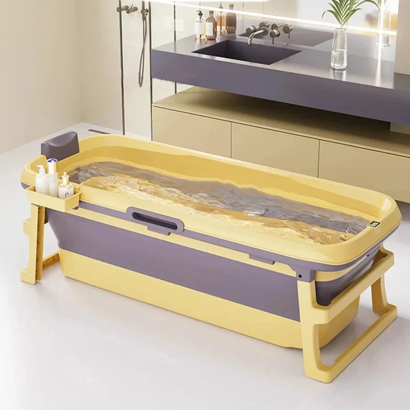 

Современная пластиковая складная ледяная ванна, складная портативная ванна для взрослых, бытовая удобная складная ванна для всего тела A